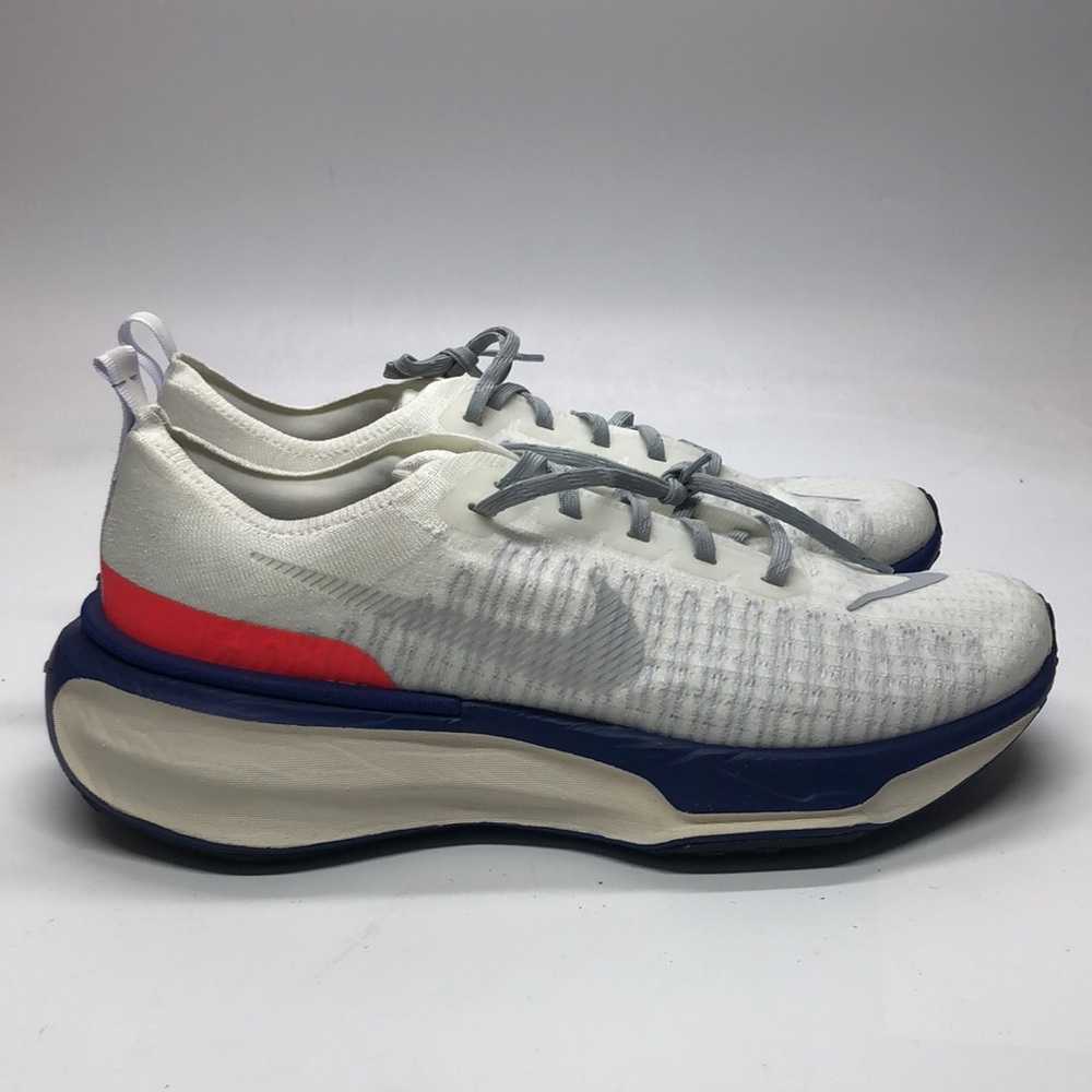 Mens ZoomX Invincible 3 NBY White/Blue/Red DX5050-100 NWOB - Picture 2 of 5
